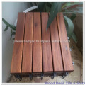 6 slats Acacia Wood Interlocking Deck Tile from Vietnam